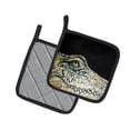 thumbnail image 2 of Bite Me Alligator Pair of Pot Holders, 2 of 5