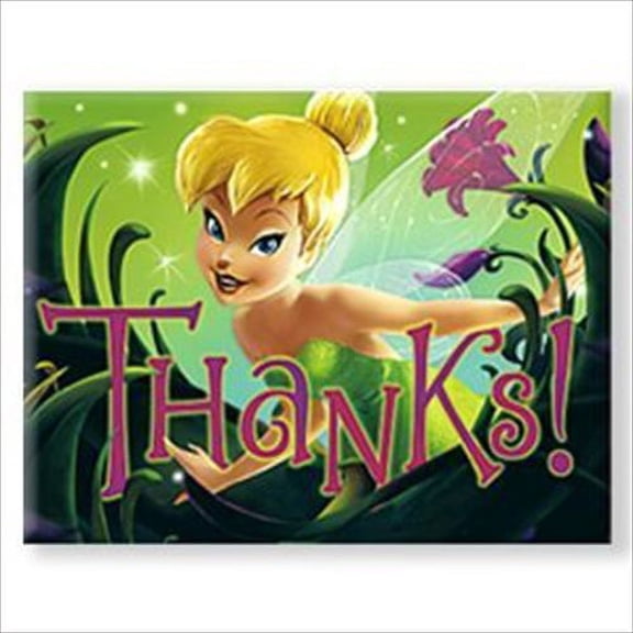 Tinker Bell Thank You Notes w/ Env. (8ct)