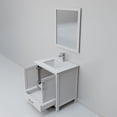 thumbnail image 6 of Jacques 30 in. W White Bath Vanity, White Quartz Top, Faucet Set, and 28 in. Mirror, 6 of 9