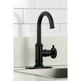 thumbnail image 4 of Kingston Brass KSD8500CG Fuller Single-Handle Bar Faucet, Matte Black, 4 of 6
