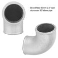 thumbnail image 4 of 2.5' Intercooler Turbo Tight Bend 90 Cast Aluminum Elbow Pipe, 4 of 5