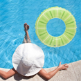 thumbnail image 5 of Inflatable Swim Ring, Durable Watermelon Shaped Summer Pool Beach Party Swimming Float Tube, Water Fun Summer Beach Swimming Float for Kids Adults Water Activity,Watermelon, 5 of 5