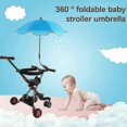 thumbnail image 2 of 26-27 Uv Protection Sunscree Rainproof Baby Umbrella Infant Stroller Cover Can Bent, 2 of 5