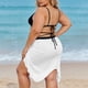 thumbnail image 4 of Mujeres Playa Cover-Ups Sarong con Correas Ajustables, Cortina de Flujo Transparente para Piscina, Vacaciones de Resort Y Desgaste Informal, 4 of 9
