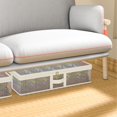 thumbnail image 4 of White Under-Bed Storage Bag, Large Capacity Organizer for Quilts and Bedding, 4 of 6