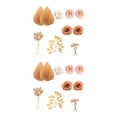 thumbnail image 2 of Bewildely Vintage Boho Cake Topper - Hermoso estilo bohemio para pastel Confiable y delicado Topper Decoraciones Vintage Set 3 conjunto 3 2Conjunto, 2 of 6