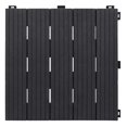 thumbnail image 1 of Tierre Verde 12x12 Classic 1/2" Cosmo Deck Tiles Slate, 24-pack, 1 of 1