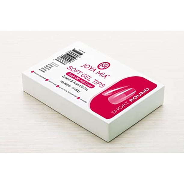 Kit de puntas de uñas de gel suave que cubren completamente