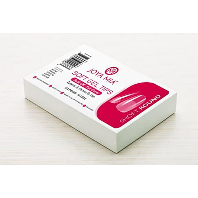 Kit de puntas de uñas de gel suave que cubren completamente