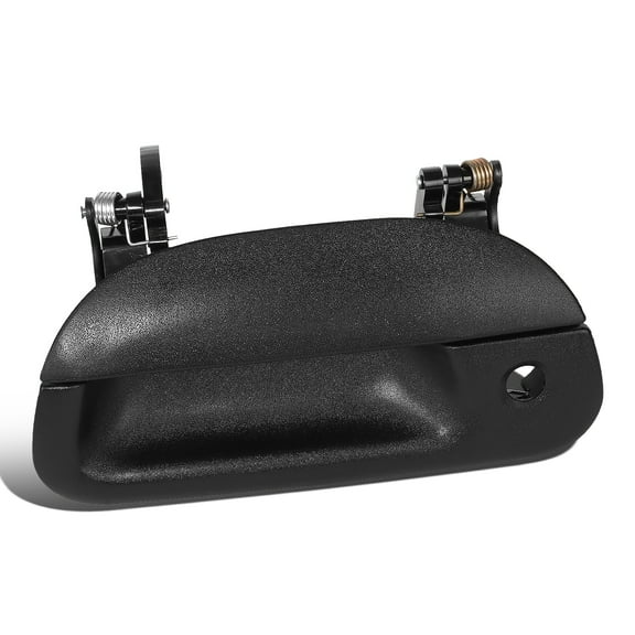 DNA Motoring OEM-THO-00139 For 1997-2003 Explorer Sport Trac Lobo F-150-550 Rear Textured Black Tailgate Handle with Keyhole