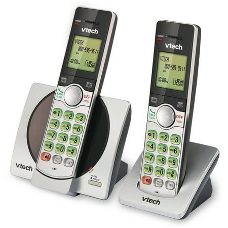 VTech CS6919-2 DECT 6.0 Expandable Cordless Phone with Caller ID and Handset Speakerphone, 2 Handsets, (Best Caller Id Phone)