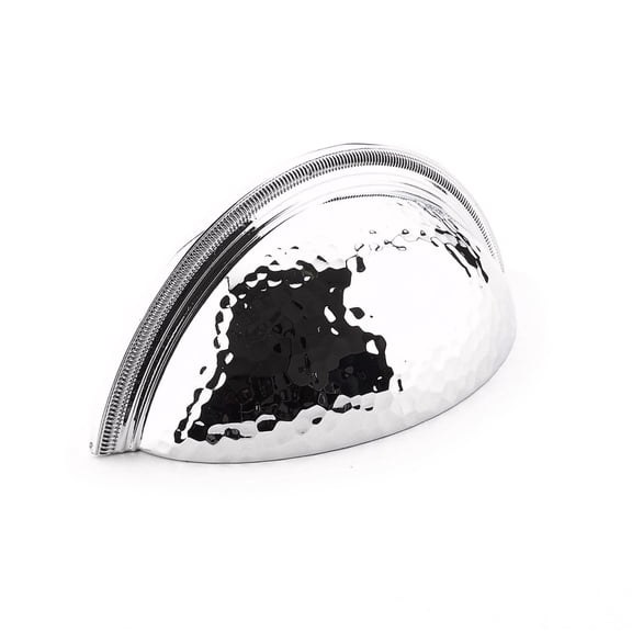 Schaub And Company 574 Atherton 3" Center To Center Rustic Farmhouse Hammered Solid Brass