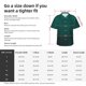 thumbnail image 5 of Fotbe Dark teal green Camisa Hawaiana para Hombre Unisex – Camisa Casual de Verano con Botones de Manga Corta de Algodón y Lino,3X-Large, 5 of 7