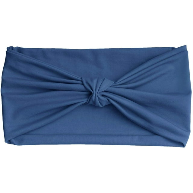 Bandeau pour Femmes, Bandeau Polyvalent Uni Serre-Tête Multi-Style Décontracté Sport Couvre-Chef, Bandeau Extensible Respirant Évacuant l'Humidité en Microfibre pour Entraînement, Course, Yoga et Plus