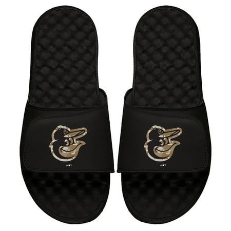 

Youth ISlide Black Baltimore Orioles Camo Logo Slide Sandals