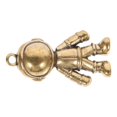 thumbnail image 3 of Fashionable Space Robot Keychain Pendant For Backpack Includes Durable Copper Material 1Set, 3 of 4