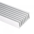 thumbnail image 3 of Durable  Argentate Heat Sink, Heat Radiator Board, for IC LED Power Transistor Comb Heat Sink Cooler 100x25x10mm DIY Cooler, 3 of 8