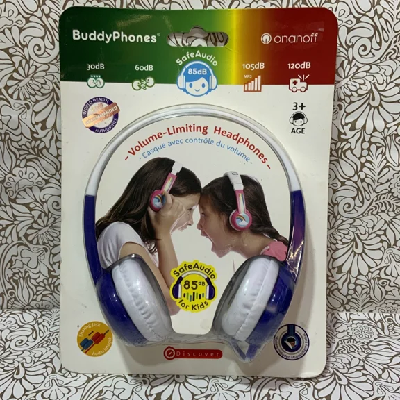 RHEA- ?? Buddyphones Discover | Kids Headphones | Non-Foldable, Durable& Comfortable
