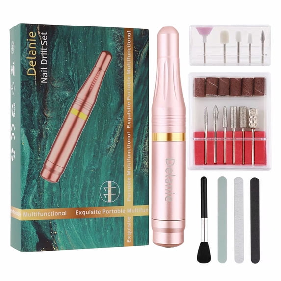 DYLA Nail Drill For Acrylic Nails Electric Nail Files Professional Nail Drill Machine Kit Set file Pedicure Manicure 20000RPM