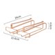 thumbnail image 5 of Hanging Glass Storage Rack Organizer Hanger ACCESS HOLDER INSTALLATION, 5 of 11