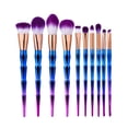 thumbnail image 1 of 10 - Piece Six - Sided Foundation Brush Set - Nylon Wool, Ideal for All Makeup Levels, 1 of 6