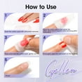 thumbnail image 6 of Gellen Nail Polish Remover, 180ML Non Acetone Gentle Nail Polish Remover for Regular Nail Polish, Unscented Nail Polish Remover with Easy Push-down Pump, 6.34 fl oz, 6 of 9