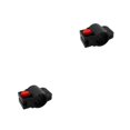 thumbnail image 1 of Decodeary Universal Road Bike Wire Lock Holder Removable Bicycles Cable Locks Bracket Security Upgrade Modification Spare Parts Black 2Set, 1 of 6