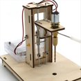 thumbnail image 2 of Mini Desktop Drill Students Science and Technology Small Production Invention DIY Wooden Board Drilling Model Tools, 2 of 6