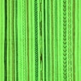 thumbnail image 1 of Ahgly Company Indoor Square Abstract Green Modern Area Rugs, 4' Square, 1 of 4