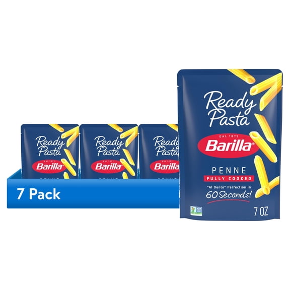 (7 pack) Barilla Ready Pasta Fully Cooked Pasta Penne, 7 oz