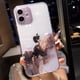 thumbnail image 3 of Funda de teléfono transparente con pintura de acuarela para iPhone 11 12 13 14 15 16 Pro Max X XR XS Max 7 8 Plus Mini, funda suave a prueba de golpes, 3 of 5