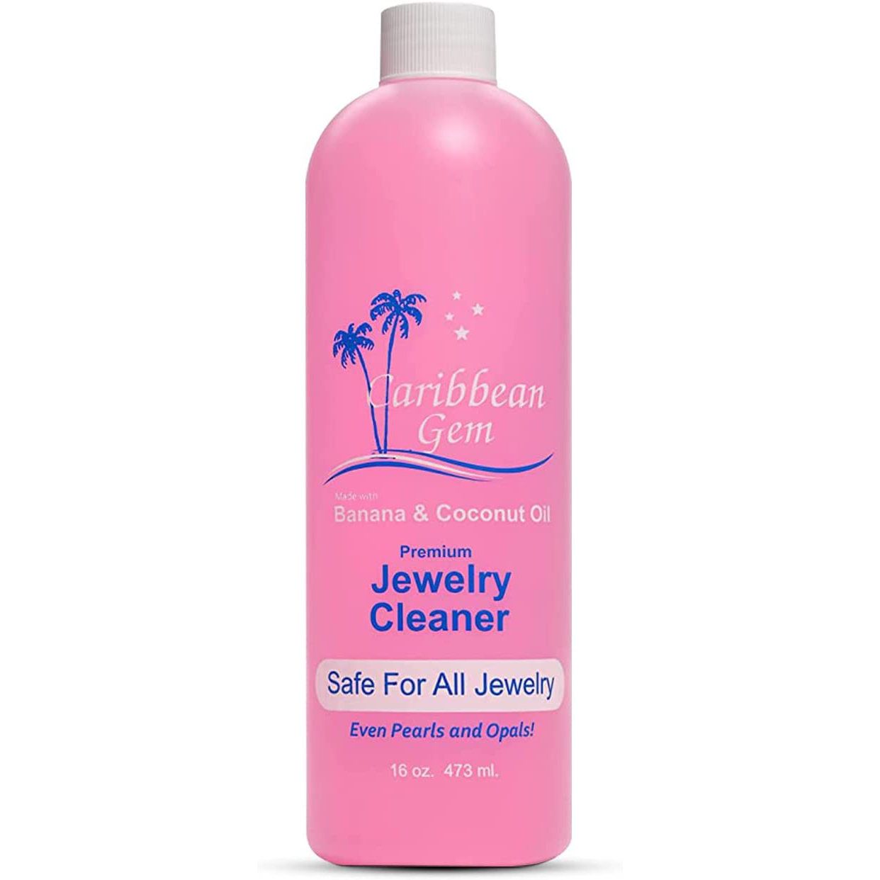 Caribbean Gem Banana & Coconut Oil Jewelry Cleaner For Gold And Silver