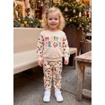 thumbnail image 6 of RUINIXCW Toddler Girl Boy Christmas Outfit Long Sleeve Pullover Sweatshirt and Pants, 6 of 7