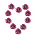 thumbnail image 1 of 50 Piezas Hechas A Seda Artificial Rosa Cabeza De Flor Decoración Del De Bricolaje perfecl  Cabezas de flor artificial, 1 of 7