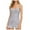 Grey, variant on SNKSDGM Female Long Tank Tops for Women Cotton Ribbed Tank Tops for Women V Singlet Top Pour Femme S