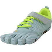 Vibram Five Fingers Women's V-Train Pale Blue / Safety Yellow Low Top Polyester Training Shoes - 7M