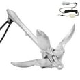 thumbnail image 1 of Rezón Marino, Kit De Anclaje Plegable Portátil De 4 Dientes Para Veleros, Kayak, Canoa, Embarcaciones, 1 of 7