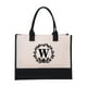 thumbnail image 1 of Women's Cotton Canvas Tote Bag Personalized Beach Shoulder Bag for Shopping and Travel, 1 of 7