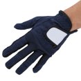 thumbnail image 4 of Microfiber Men Golf Gloves Left Hand Microfiber Sweat Absorbent Soft Breathable Golf Gloves Royal Blue, 4 of 7