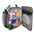 thumbnail image 4 of Haosy Mint Green Marble Reusable Lunch Box Men/Women Insulated Lunch Bag for School Picnic Travel, 4 of 6