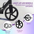 thumbnail image 4 of 2 LED Light-Up Wheels Kids Scooter – Collapsible, Lightweight, 4-Level Adjustable Handlebar, Outdoor Ride-On Toy for Children Ages 3-10, 4 of 8