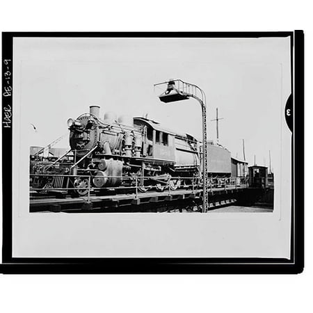 Historic Print, Wilmington & Northern Railroad, Repair Shop, Beech Street, Wilmington, New Castle County, DE - 9, 16" x 20"