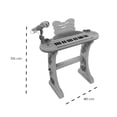 thumbnail image 4 of TECLADO PIANO MUSICAL DE JUGUETE ELECTRONIC ORGAN MULTIFUNCIONAL MULTICOLOR, 4 of 4