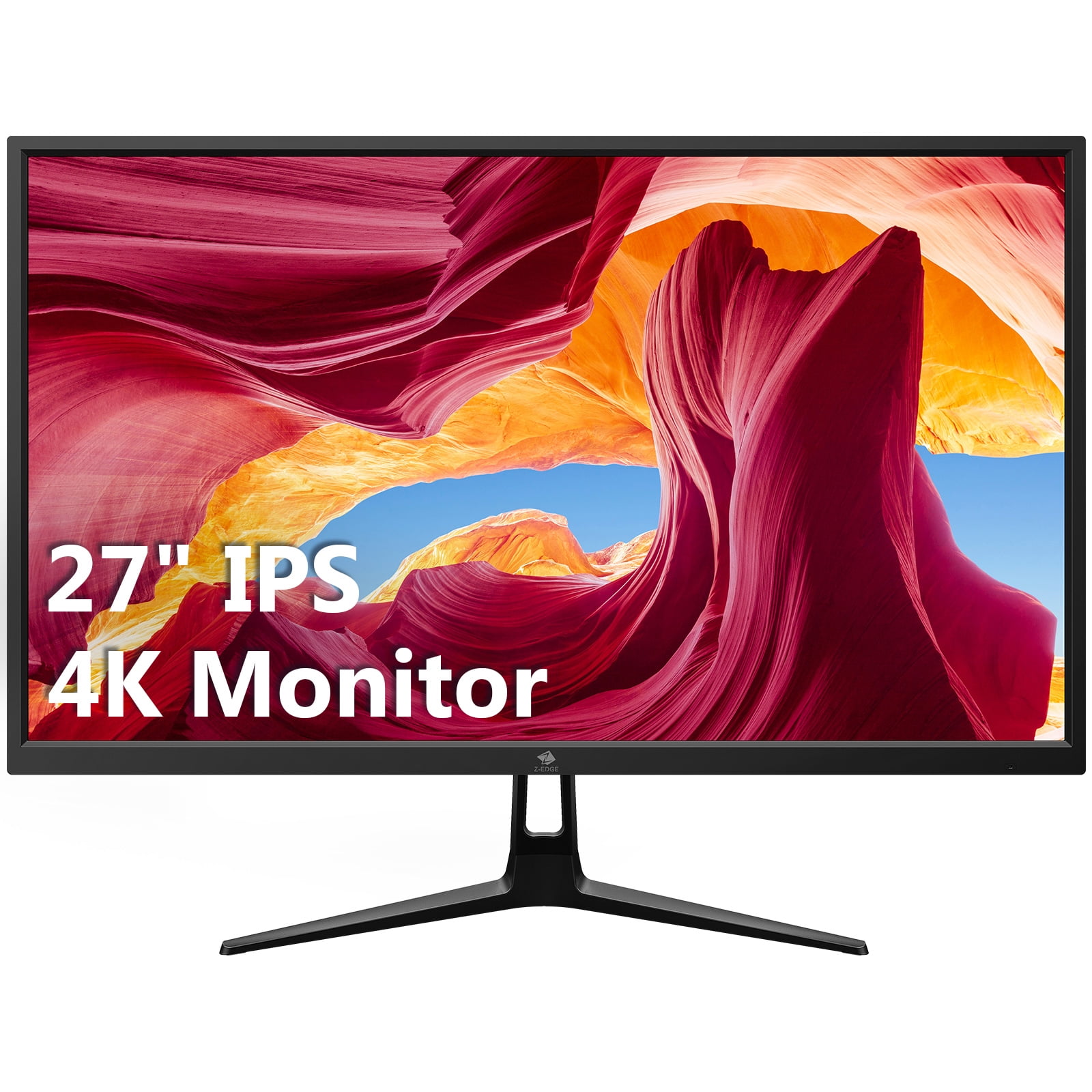 Z-EDGE U27P4K 27-Inch 4K Monitor IPS 14ms 60Hz Slim-Bezel DP HDMI Port - Walmart.com