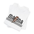 thumbnail image 4 of Retro Football Mama Rocker Sports Checkerboard Shirt, 4 of 13
