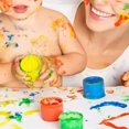 thumbnail image 4 of Tholdsy Juego de 18 unidades de pinceles para pintar con esponja de aprendizaje temprano para niños, pinceles para manualidades con formas de Juguetes de construcción, 4 of 6