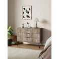 thumbnail image 2 of DUMBO Modern Engineered Wood Dresser with 3-Drawers in Gray, 2 of 11