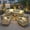 Dark Gray, variant on Ovios 9 Pieces Outdoor Patio Furniture with Swivel Chairs High-Back All-Weather Rattan Wicker Conversation Set Outdoor Sectional with Solar Light Coffee Table