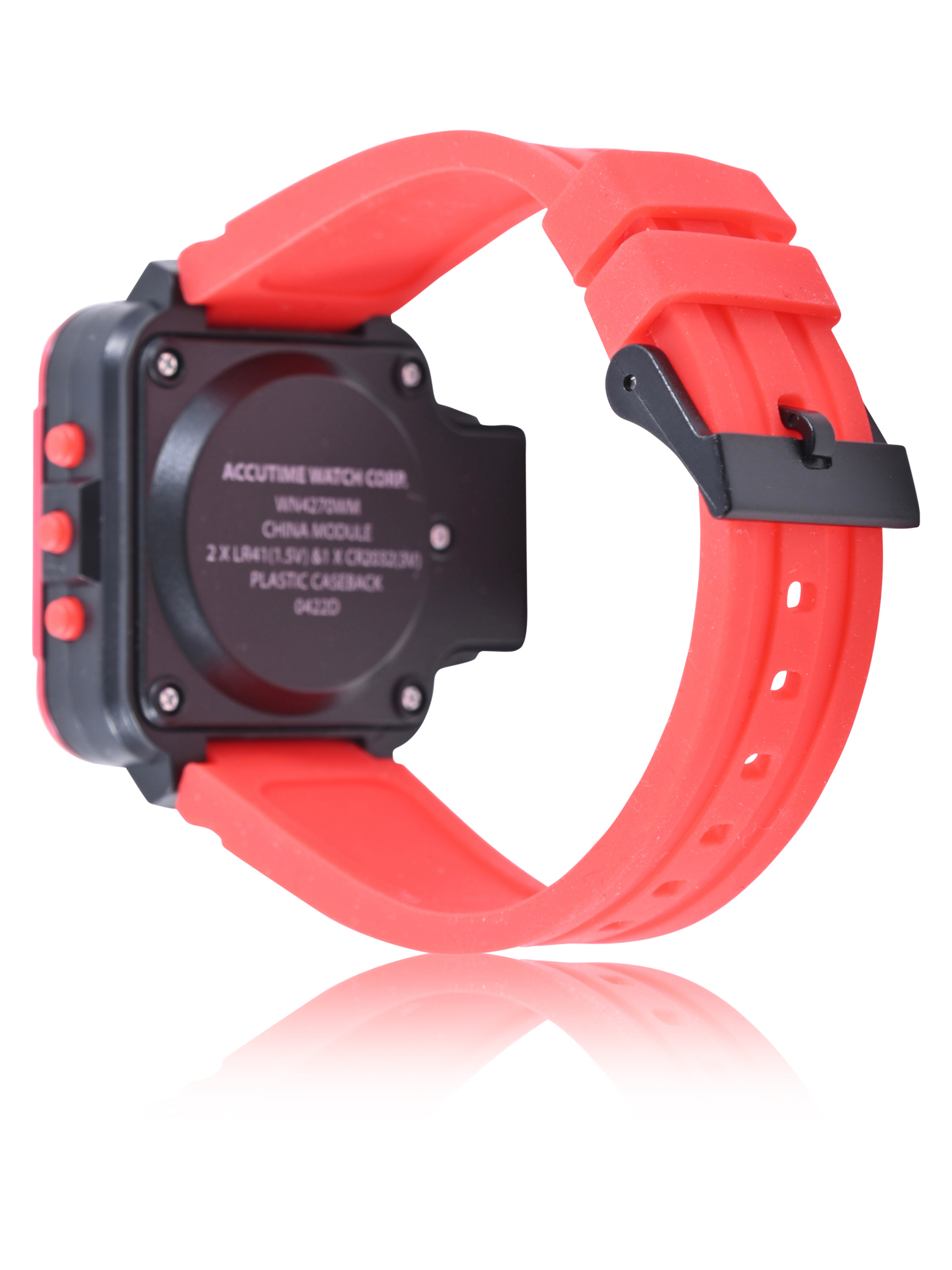 Wonder Nation Dino Flashlight LCD Watch in Red photo 4