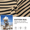 thumbnail image 4 of iOhouze Outdoor Rugs Brown and Black Striped Porch Rug 2x3 ft Outdoor Doormats Front Door Rug for Front Door Kitchen Hallway Bedroom Laundry Room, 4 of 8